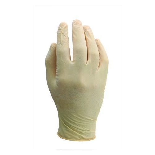 Latex gloves single-use 100 pc/pack „L”