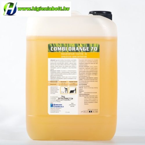 Combi Orange 70 PADLÓFÉNYEZŐ  ÉS ÁPOLÓSZER KONCENTRÁTUM 5 kg