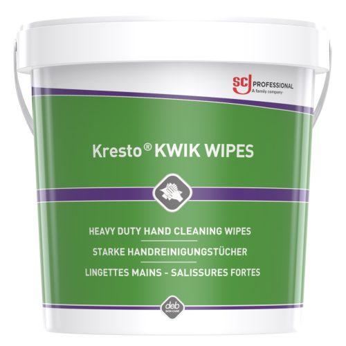 Deb-Stoko Kresto Kwik Wipes kéztisztító-kendő 70 db/vödör