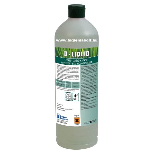 D- Liquid Fertőtlenítő mosogatószer 1kg