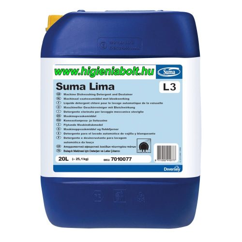 Suma Lima L3 Fertőtlenítő hatású folyékony gépi mosogatószer 20L