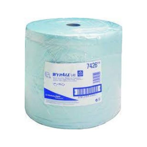 Kimberly KC 7426 WypAll L30 Ultra+ nagy tekercses törlő, kék, 3réteg, 33x38 cm, 670lap