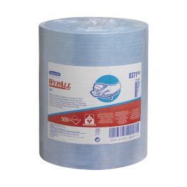   Kimberly KC 8371 WypAll X60 tekercses törlő, kék, 1réteg, 31x38 cm, 500lap