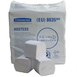 Kimberly Clark 2 rét. hajtogatott wc papír 8035 hostess