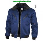 Bélelt Téli Pilóta Dzseki 4-az-1-ben Sötétkék