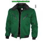 Bélelt Téli Pilóta Dzseki 4-az-1-ben Zöld