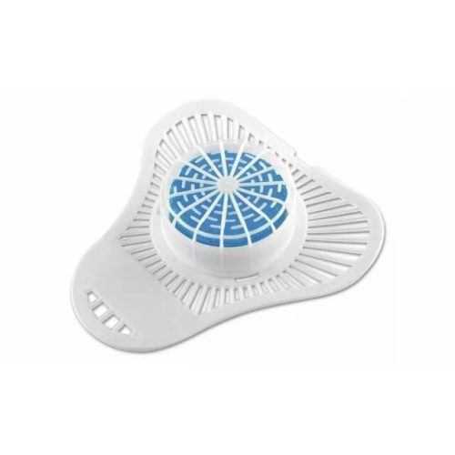 Piszoár műnyag rács kosárral és 160grammos bio block óceán illatú kővel 