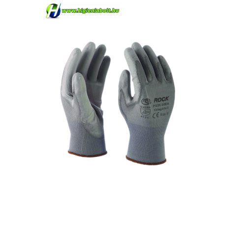 Szerelőkesztyű Szürke PU mártott tenyérrel 8 STONEFLY 