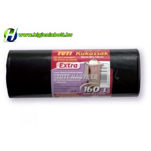 Szemeteszsák 160L 10 db/rollni extra