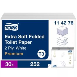  Tork 114276 Premium folded toalettpaper, Extra Soft T3