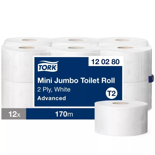 Tork 120280 Advanced mini Jumbo toalettpapír T2