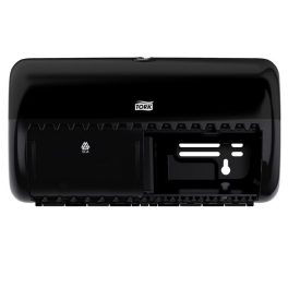 Tork 557008 kistekercses toalettpapír adagoló, fekete T4 