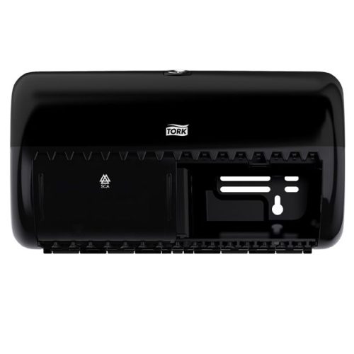Tork 557008 kistekercses toalettpapír adagoló, fekete T4 