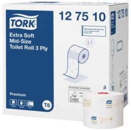   Tork 127510  Premium Extra Soft kompakt toalettpapír tekercs  T6
