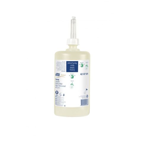 Tork 420701  Prémium illatmentes kézkímélő folyékony szappan érzékeny bőrre S1