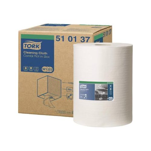 Tork 510137  Premium Multipurpose Cloth 510 Uniroll W1,W2,W3