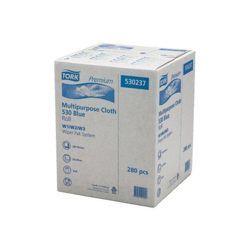 Tork 530237  Premium Multipurpose Cloth 530 Kombi tekercs W1,W2,W3