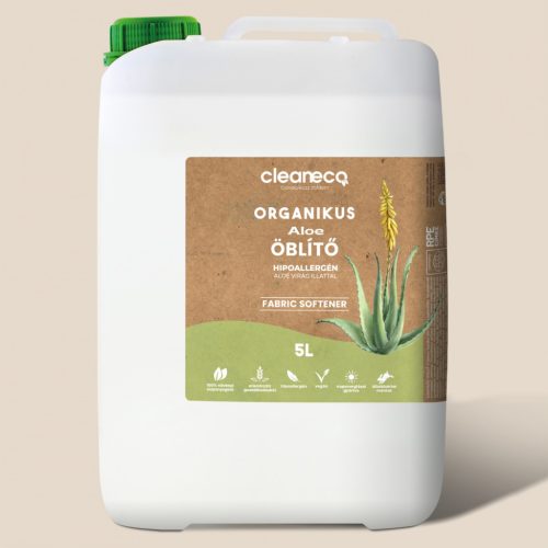 Cleaneco bio öblítő - hipoallergén aloe virág illattal 5l 