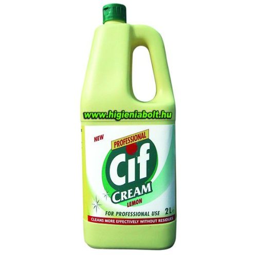 Cif Lemon scratch resistant liquid abrasive 2 L