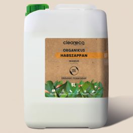 Cleaneco Organikus Habszappan - Mangó illattal 5L