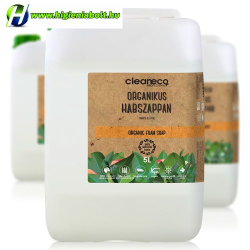 Cleaneco Organikus Habszappan - Mangó illattal 5L