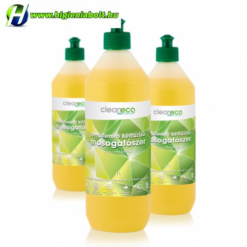 Cleaneco Fertőtlenítő hatású mosogatószer 1L Koncentrátum