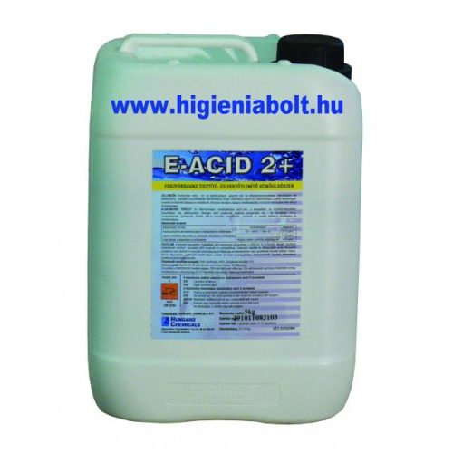 E - Acid 2+ Fertőtlenítő hatású foszforsavas vízkőoldó 5L