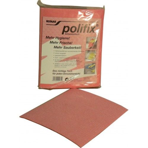 Polifix tisztítókendő piros 