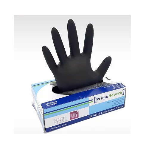 Fekete nitril Kesztyű Prime Source S