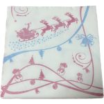 Karácsonyi szalvéta Deluxe 50 db 2 rét Szánkós