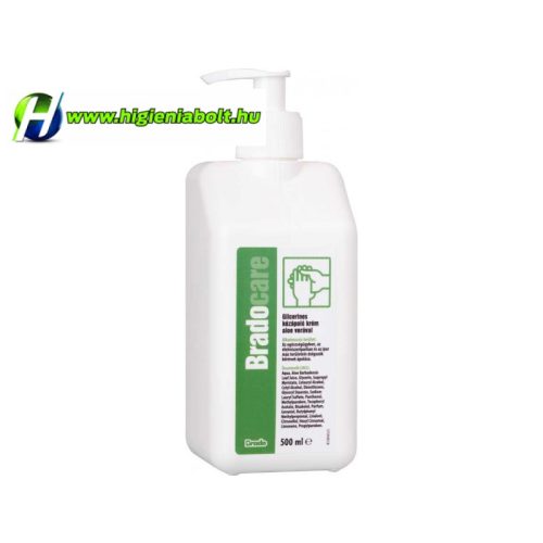bradocare kézápoló krém 500ml glicerines pumpás aloe vera