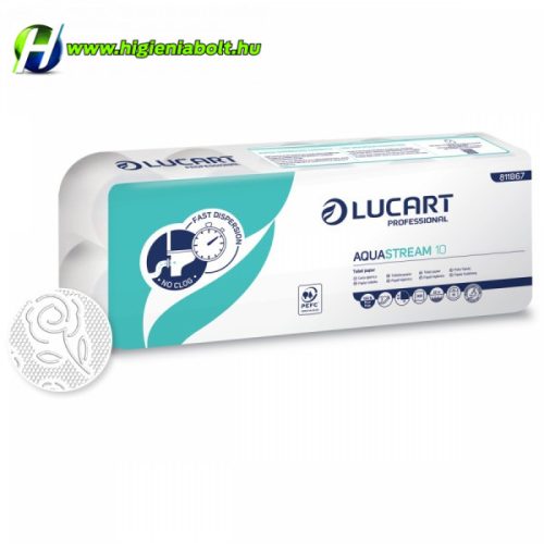 Lucart Aquastream 2rétegű kistekercses toalettpapír 811B67