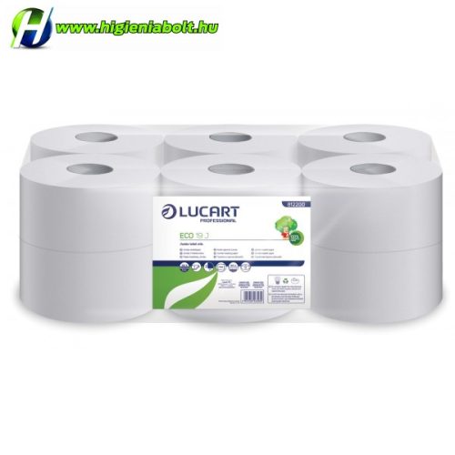Lucart Eco Jumbo Toalettpapír 19cm 2 rétegű