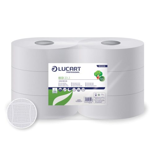 Lucart Eco Jumbo Toalettpapír 23cm 2 rétegű