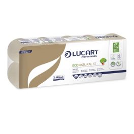 Lucart Eco Natural 10 kistekercses toalettpapír 811822