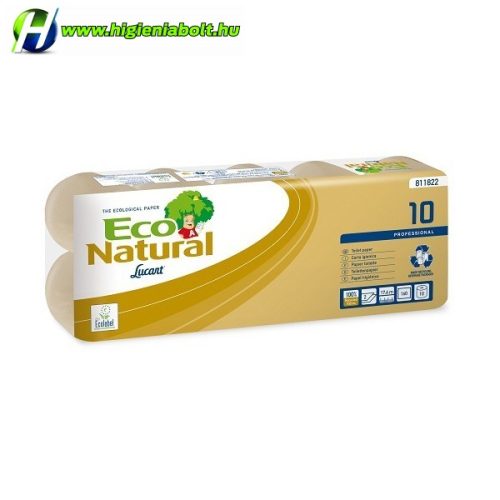 Lucart Eco Natural 10 kistekercses toalettpapír 811822