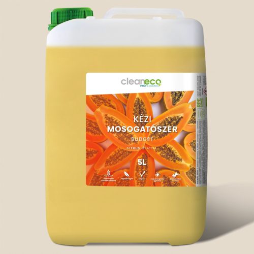 Cleaneco kézi mosogatószer - BUDGET - citrus illattal 5l 