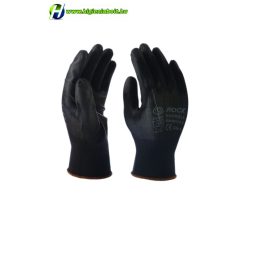 Szerelőkesztyű Tenyéren mártott fekete 9