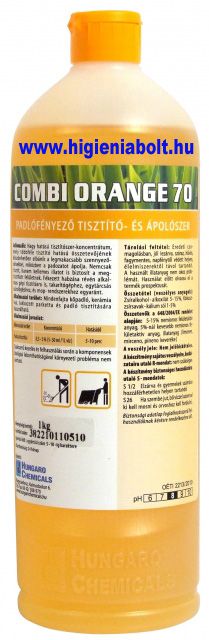Image of Combi Orange 70 PADLÓFÉNYEZŐ ÉS ÁPOLÓSZER KONCENTRÁTUM 1 kg