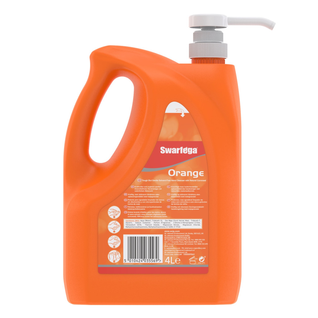 Image of Deb-Stoko Swarfega Orange kéztisztító, pumpás, 4L