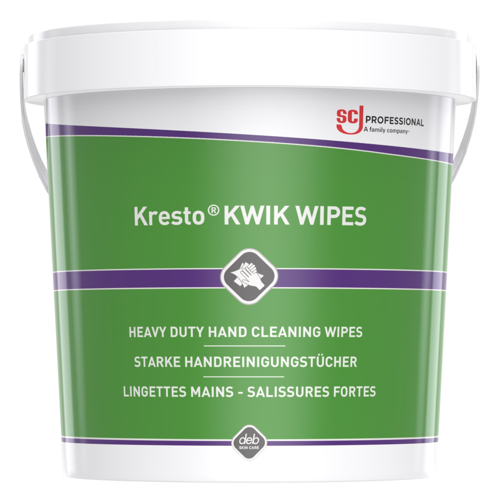 Image of Deb-Stoko Kresto Kwik Wipes kéztisztító-kendő 70 db/vödör