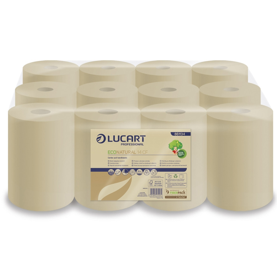 Image of Lucart Econatural CF 14 tekercses kéztörlő 861134