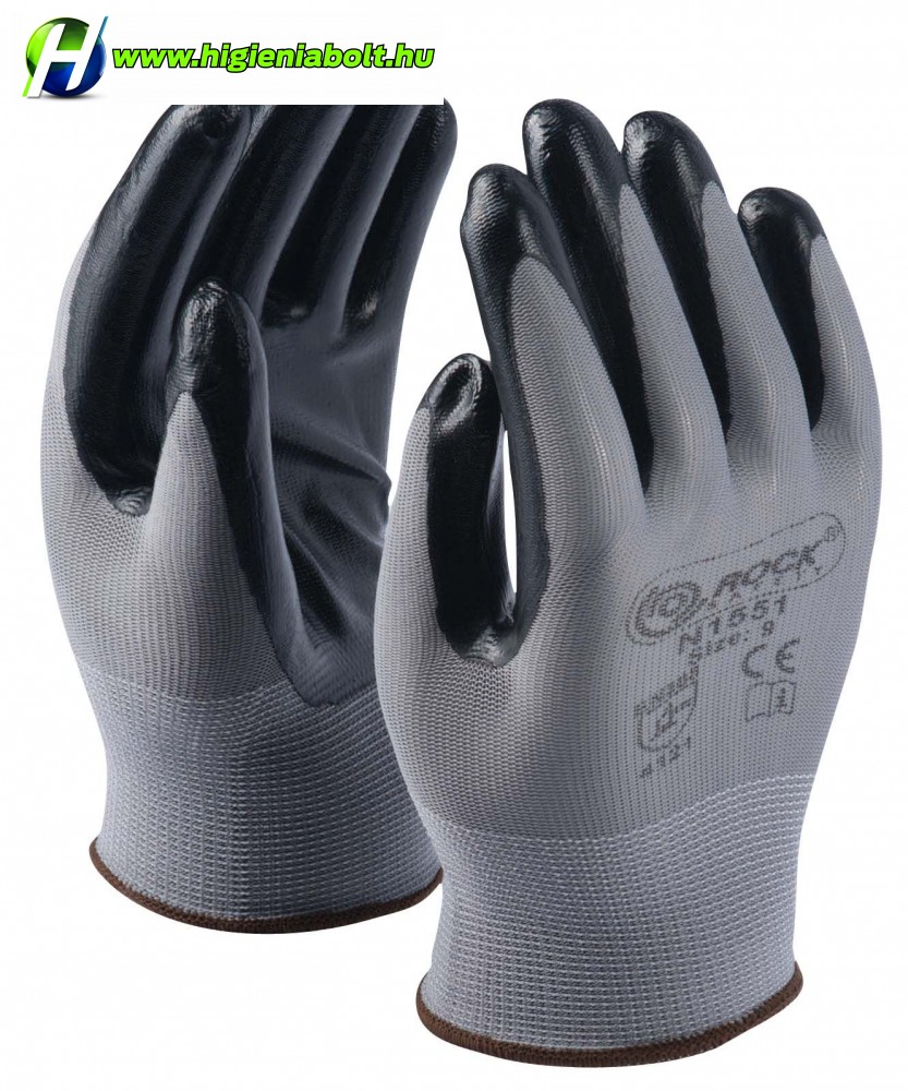 Image of Nitril tenyérmártott szerelőkesztyű 10 CICADA