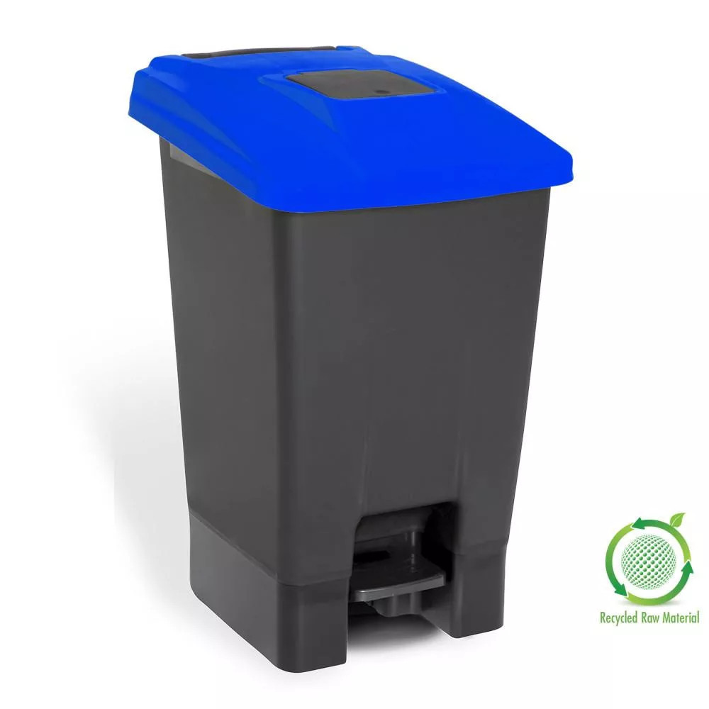 Image of 100 literes szelektív hulladékgyűjtő kuka kék