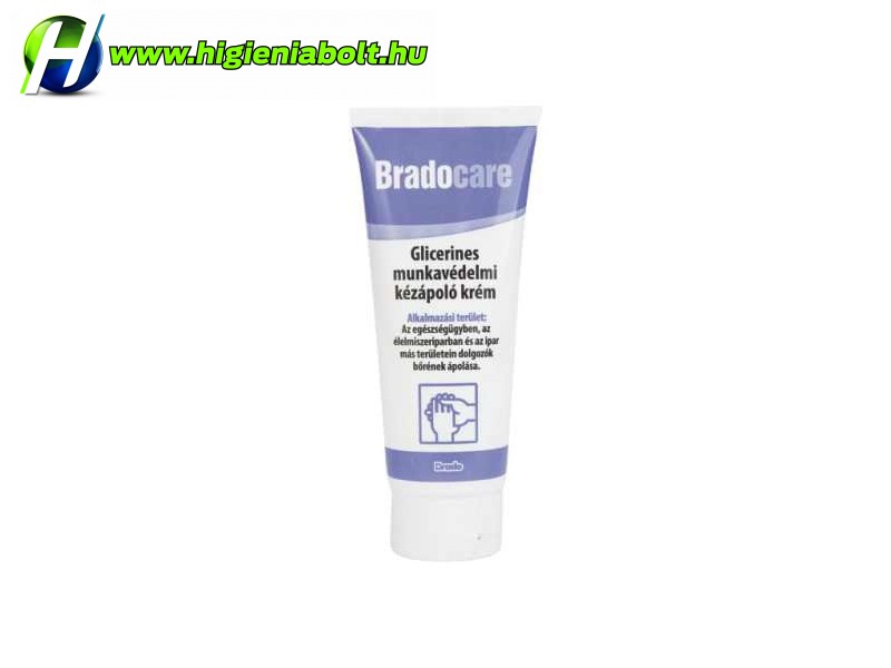 Image of bradocare kézápoló krém 100ml munkavédelmi glicerines