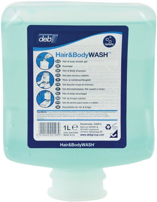 Image of Deb Hair &amp; Body Tusfürdő 1L