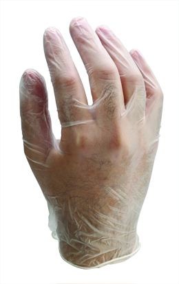 Image of Fólia kesztyű, egyszer használatos kesztyű