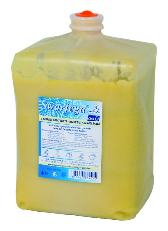 Image of DEB Festékipari kéztisztító gél Swarfega Great White 2L