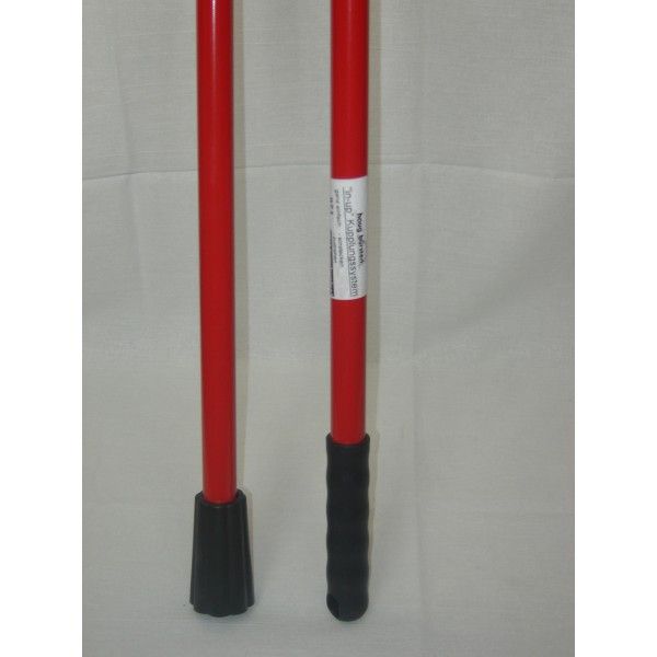 Image of Acél nyél piros Haug Bürsten