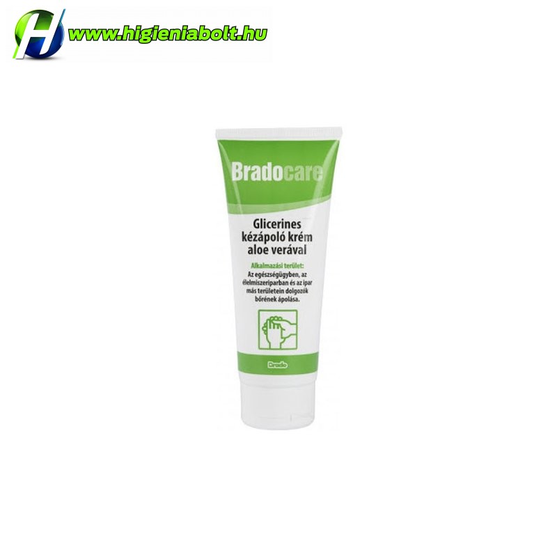 Image of bradocare kézápoló krém 100ml glicerines aloe vera